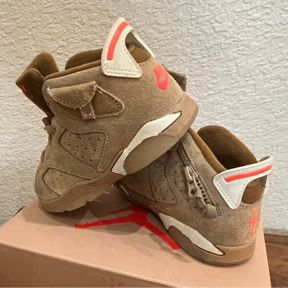 Travis Scott x Air Jordan 6 Retro 'British Khaki' DH0692-200
